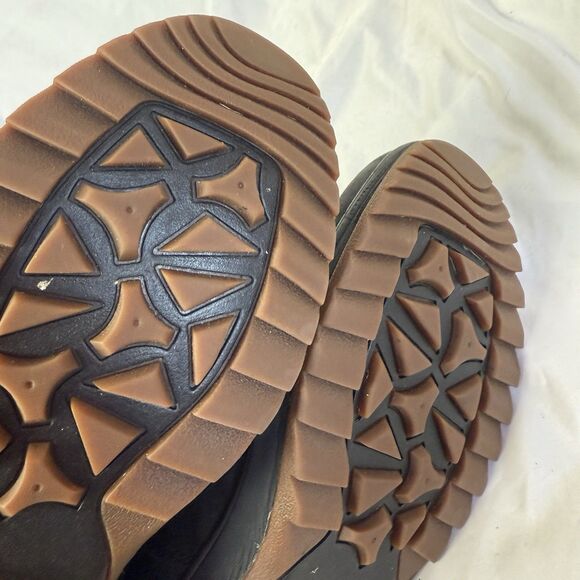 Merrell Eventyr Peak Black Leather Tall Zip Waterproof Tall Winter Boots Size 9 - Picture 12 of 12